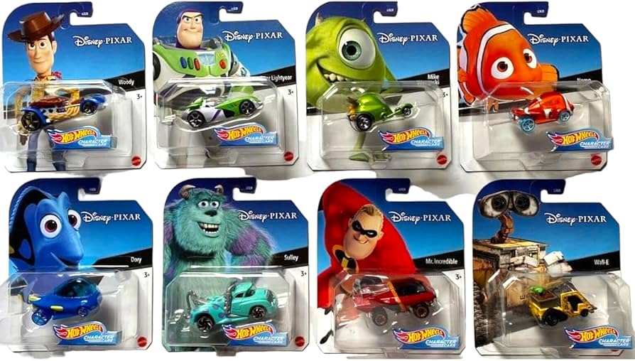 hot wheels character cars