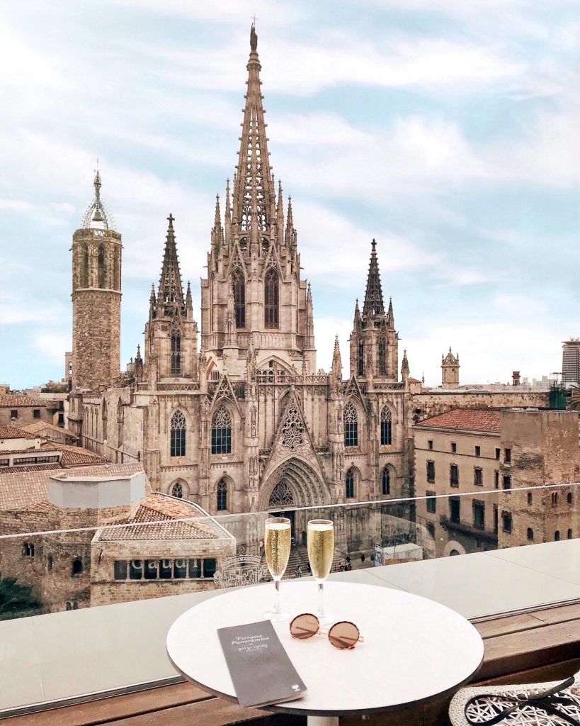 hotel colon barcelona rooftop bar menu