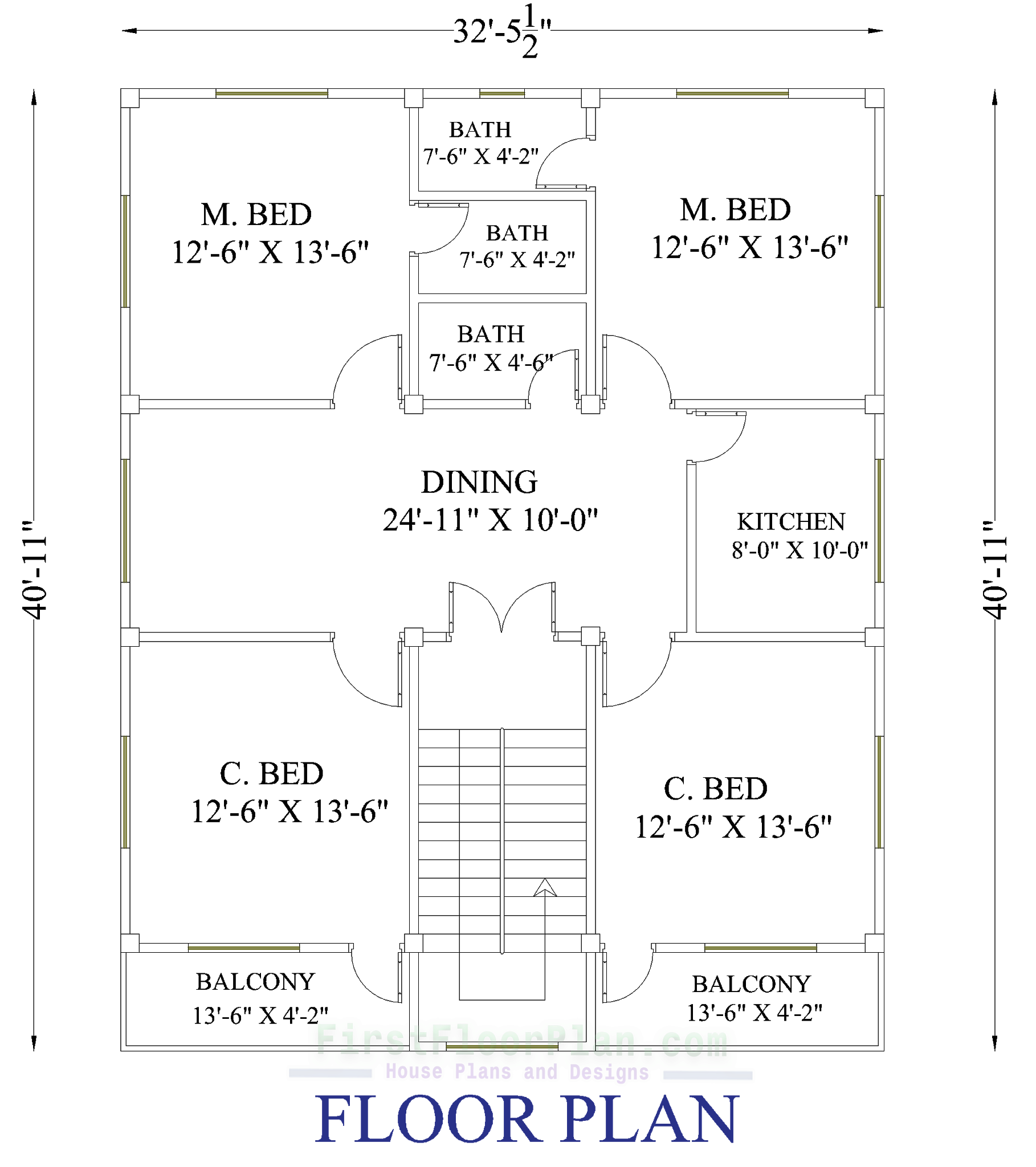 house column layout plan