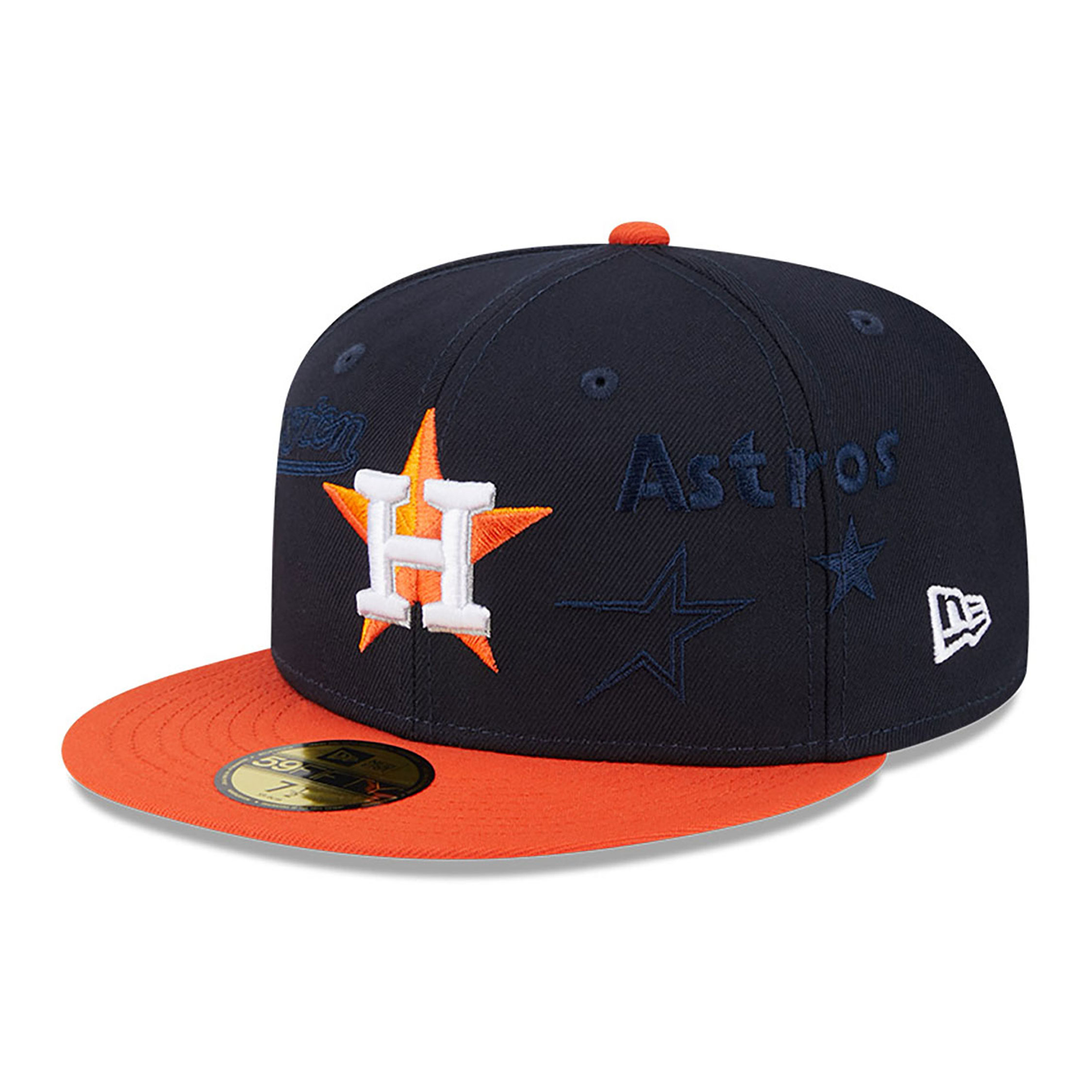 houston astros fitted hat