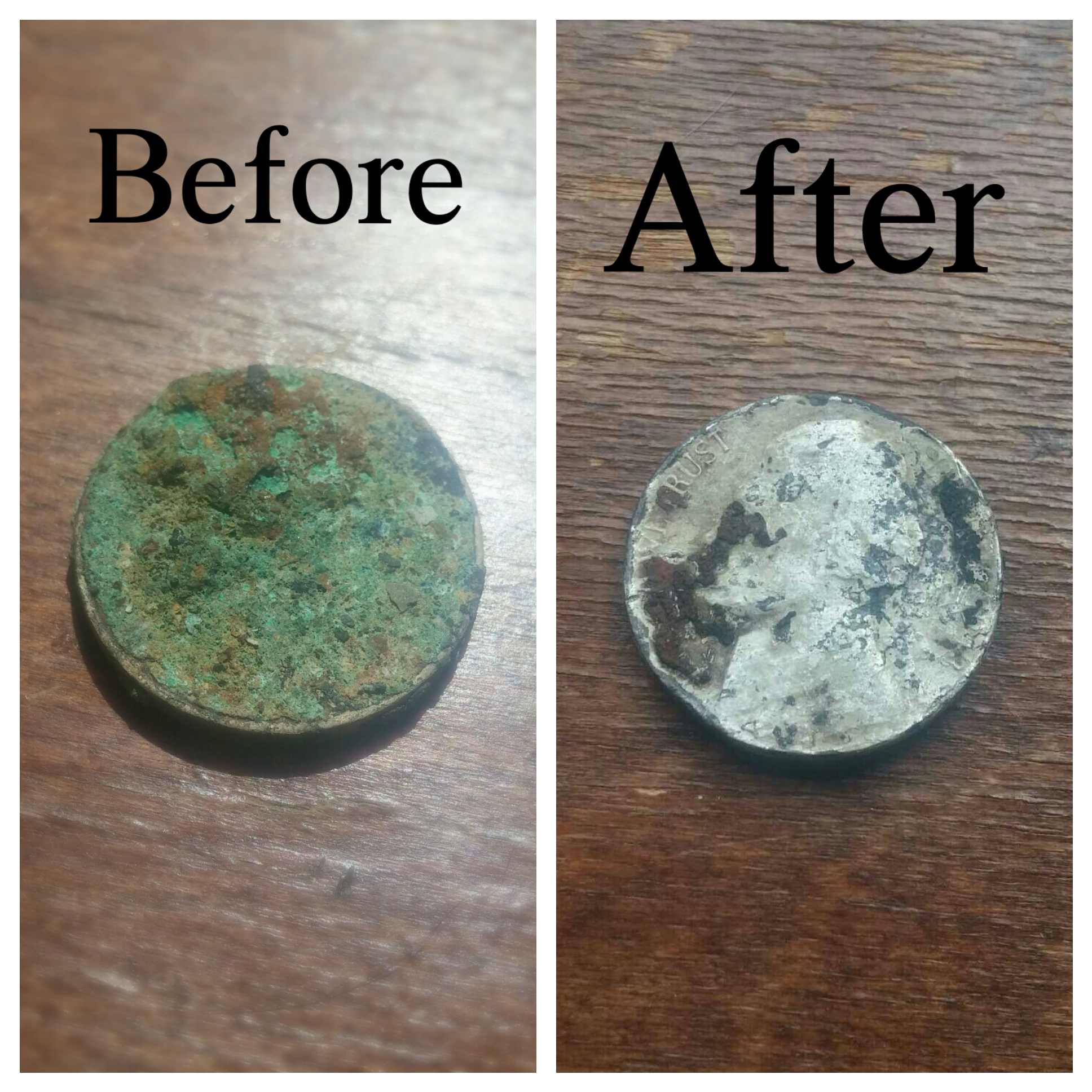 how can i clean old coins