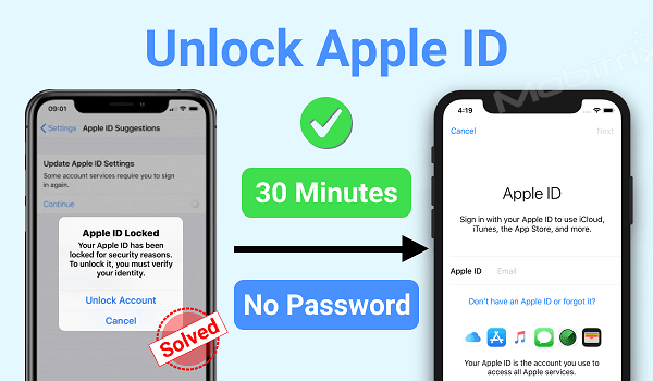 how do i unlock apple id
