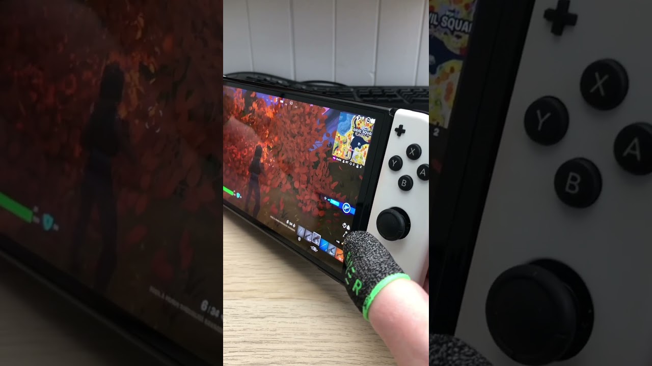 how do you crouch in fortnite on nintendo switch