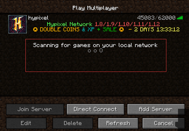 how do you join a lan world in minecraft