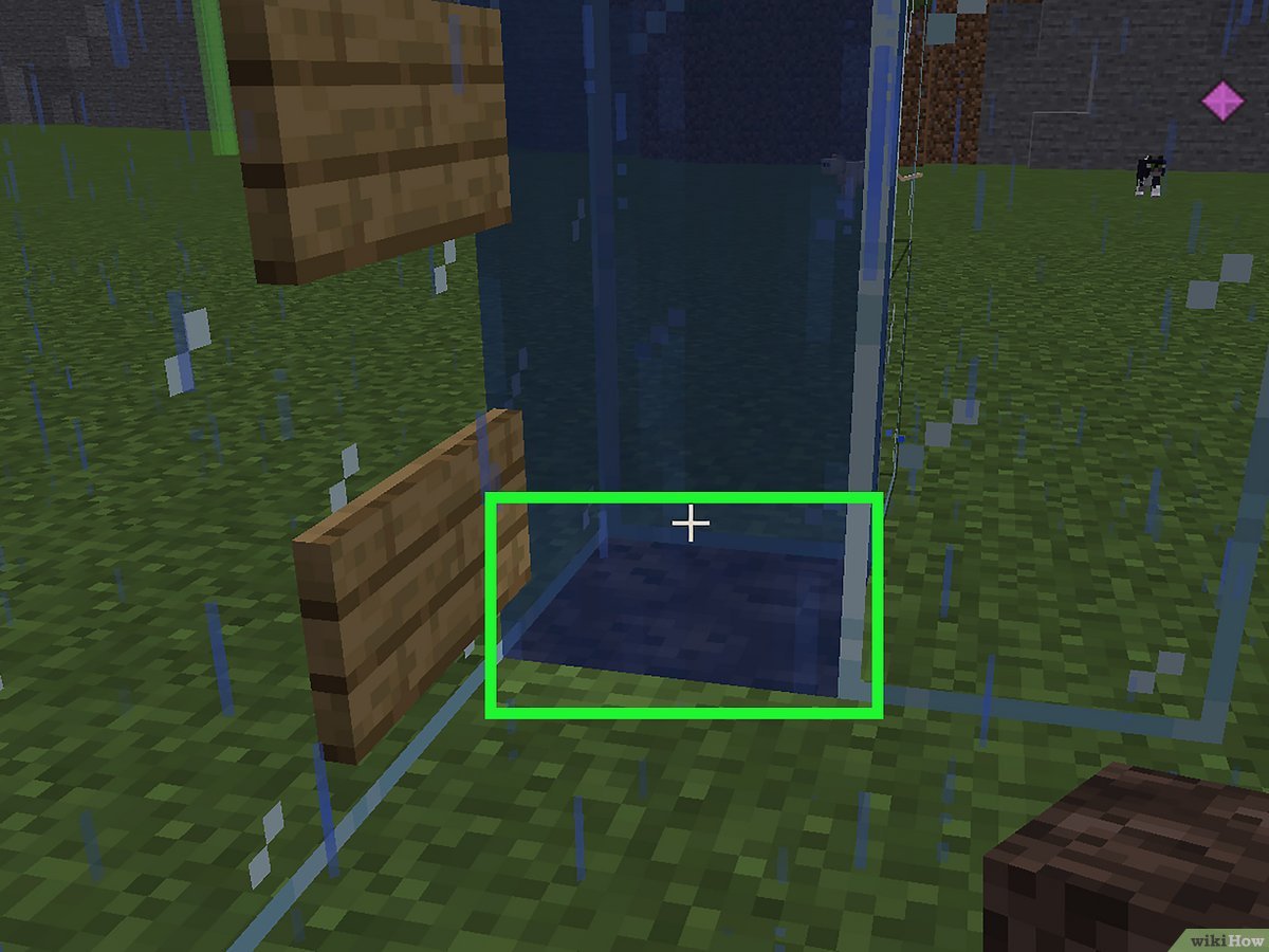 how do you make a water elevator in minecraft