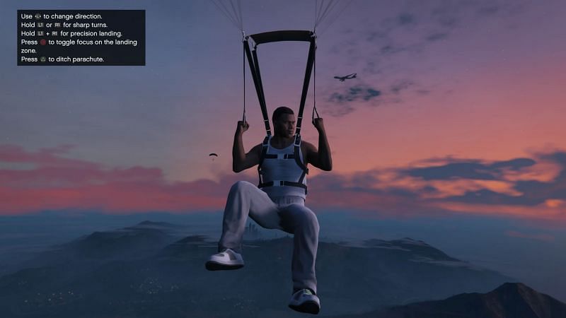 how do you use parachute in gta 5