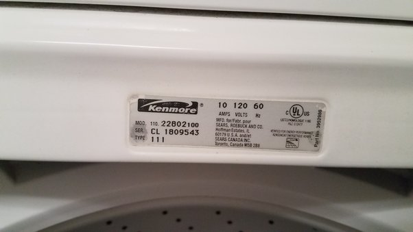 how many amps does washer use