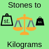 how many kg in a stone