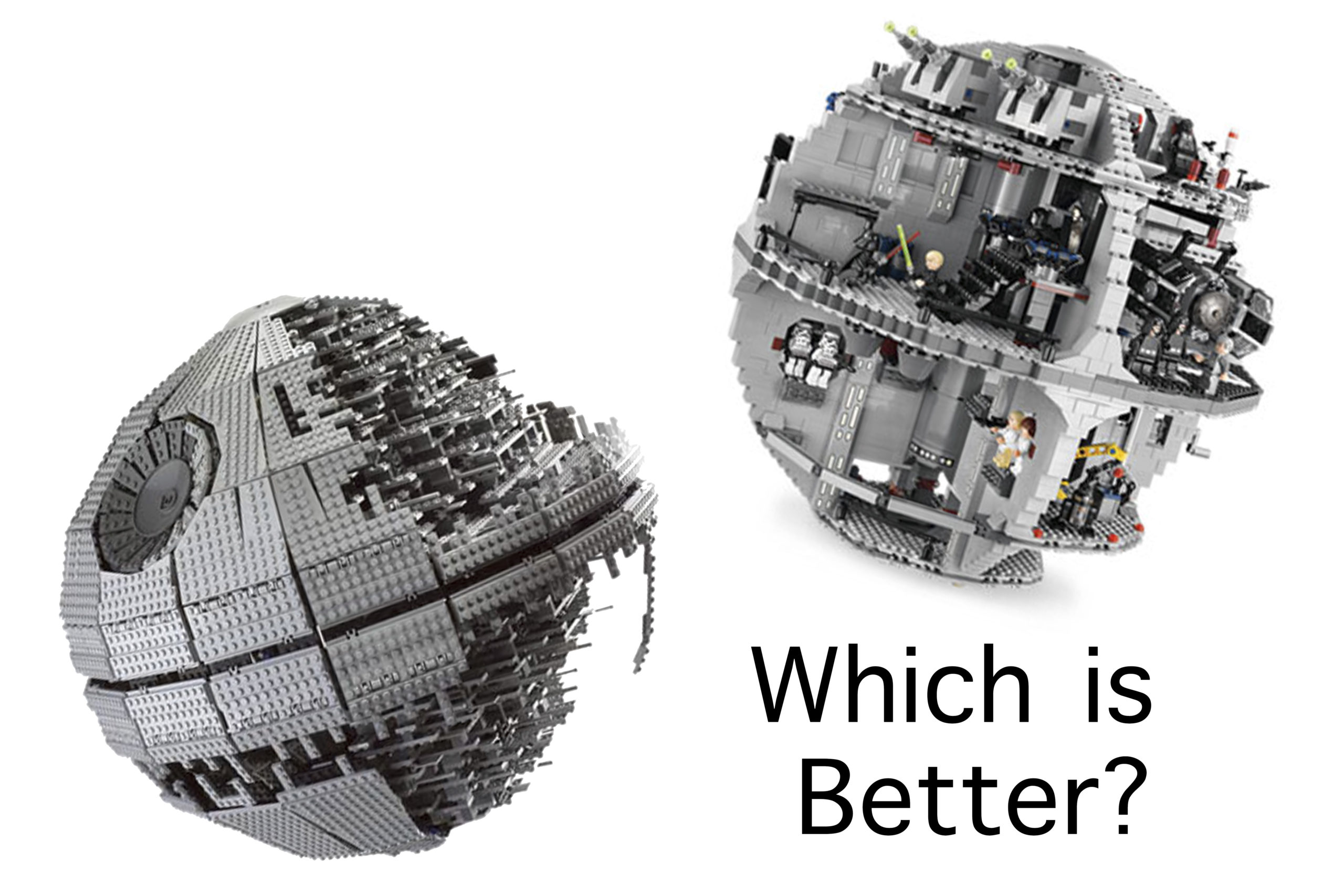 how many lego pieces are in the death star