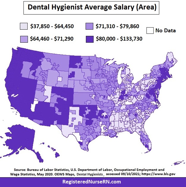 how much does a dental hygienist make