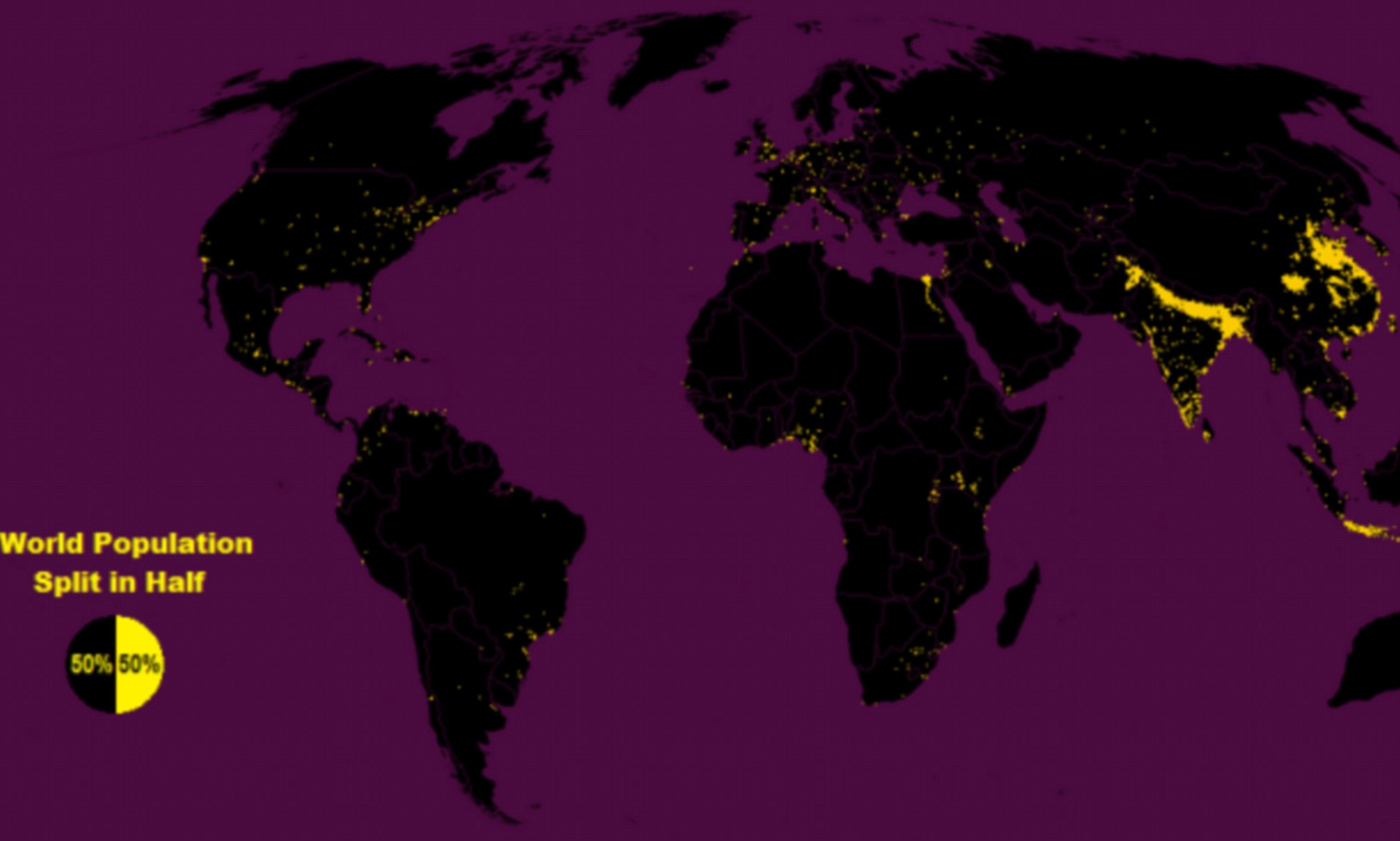 how much land is inhabited by humans