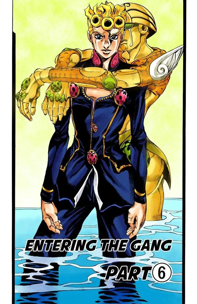 how old is giorno in part 6