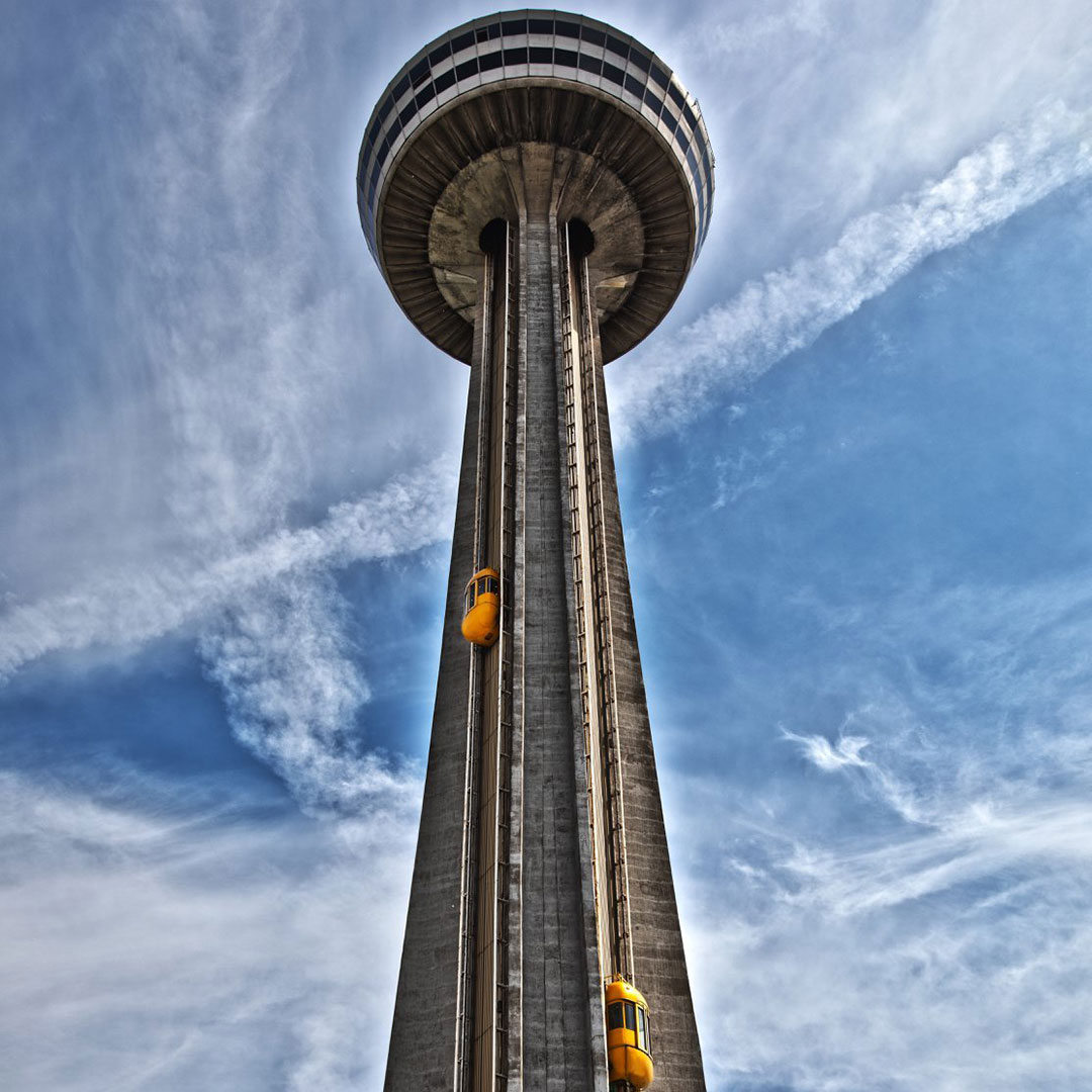 how tall is skylon tower