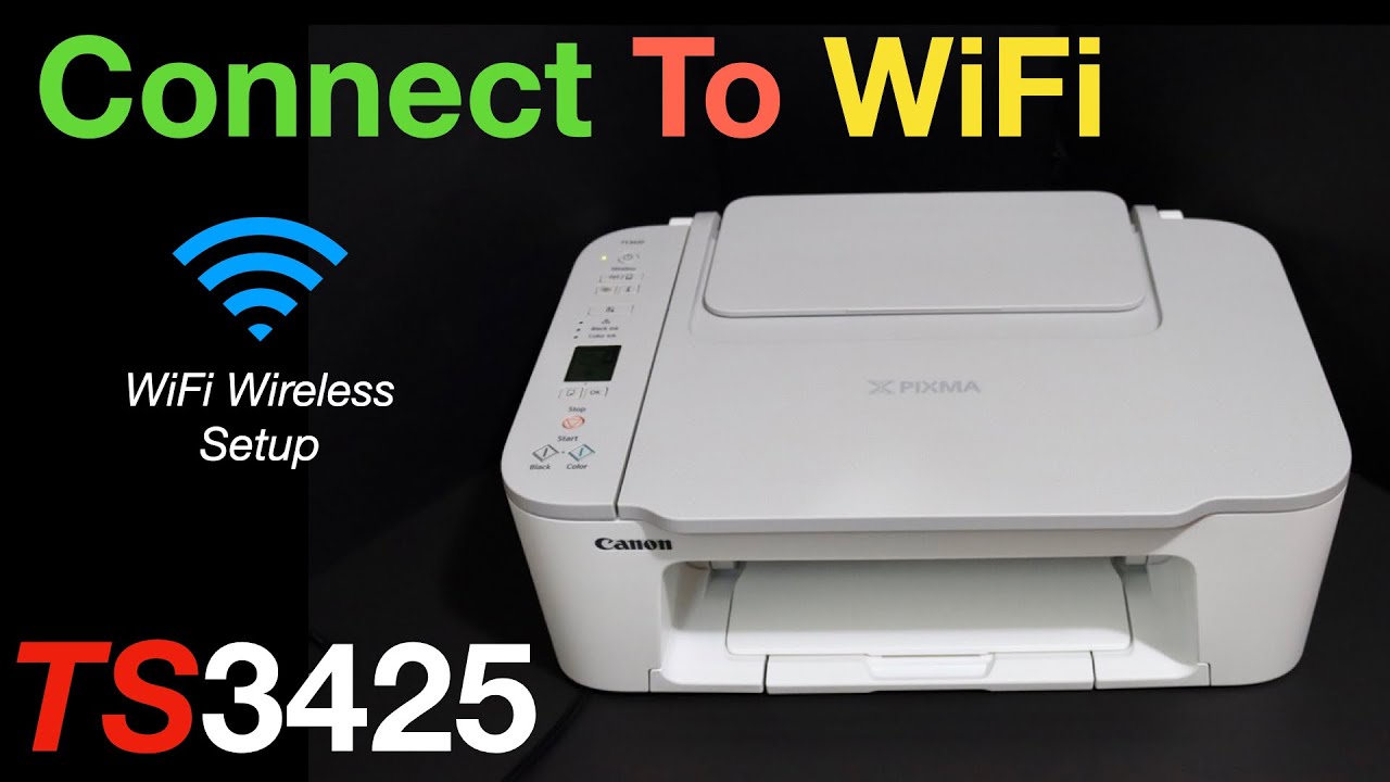how to connect a canon printer to wifi