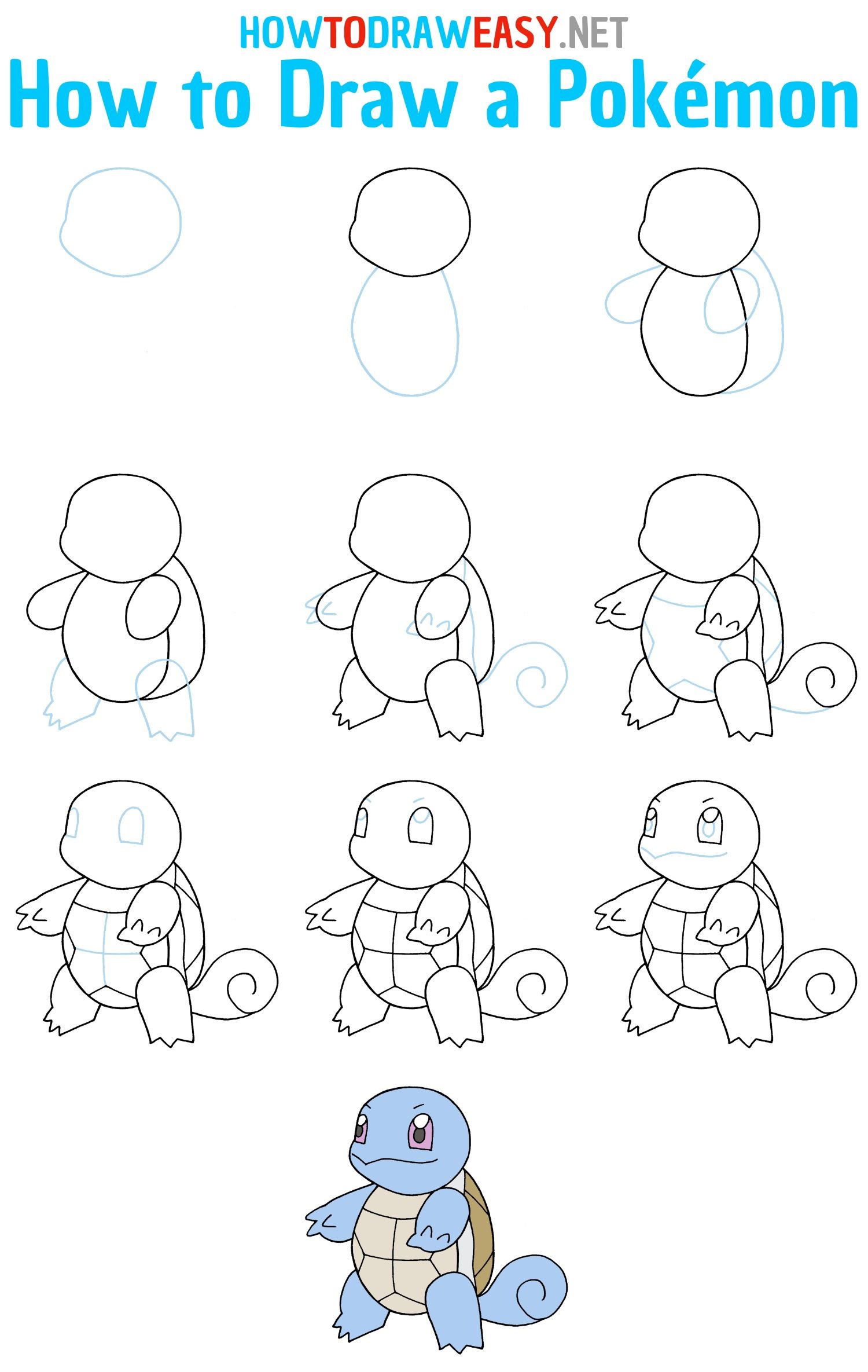 how to draw a pokemon