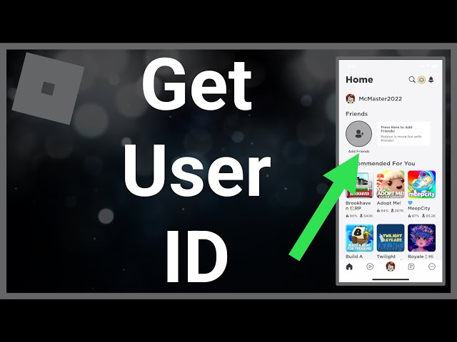 how to find your roblox id