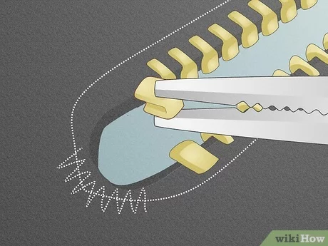 how to fix the zipper on a suitcase