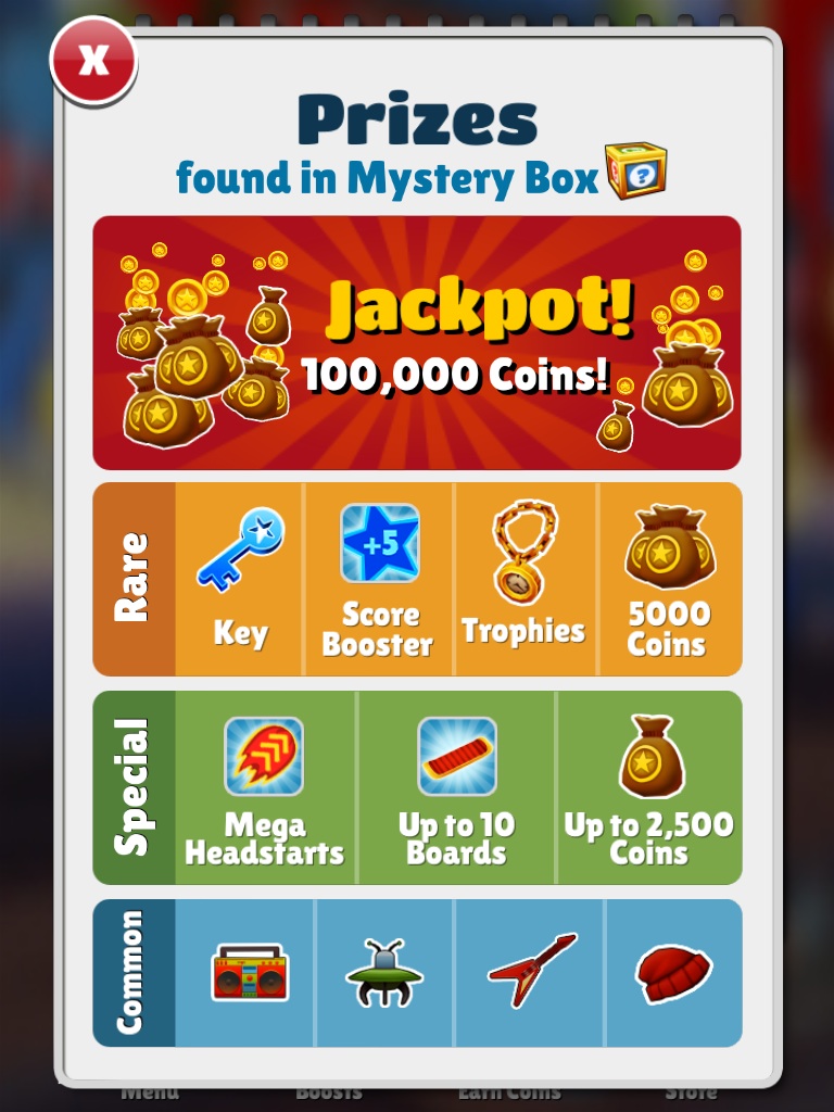 how to get the jackpot in subway surfers
