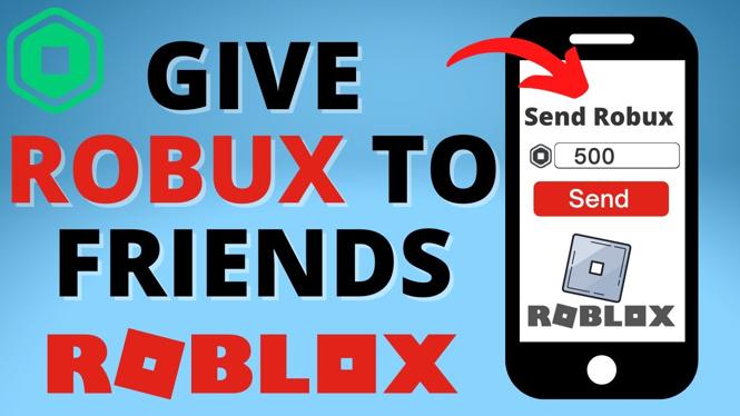 how to give robux to someone on roblox