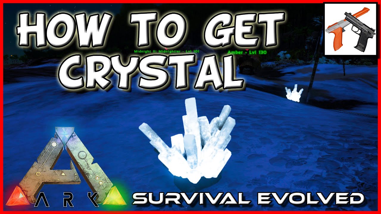 how to harvest crystal ark