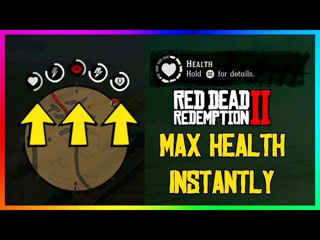 how to increase health rdr2