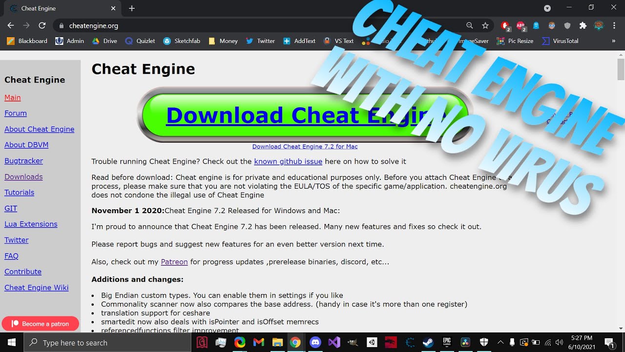 how to install cheat engine