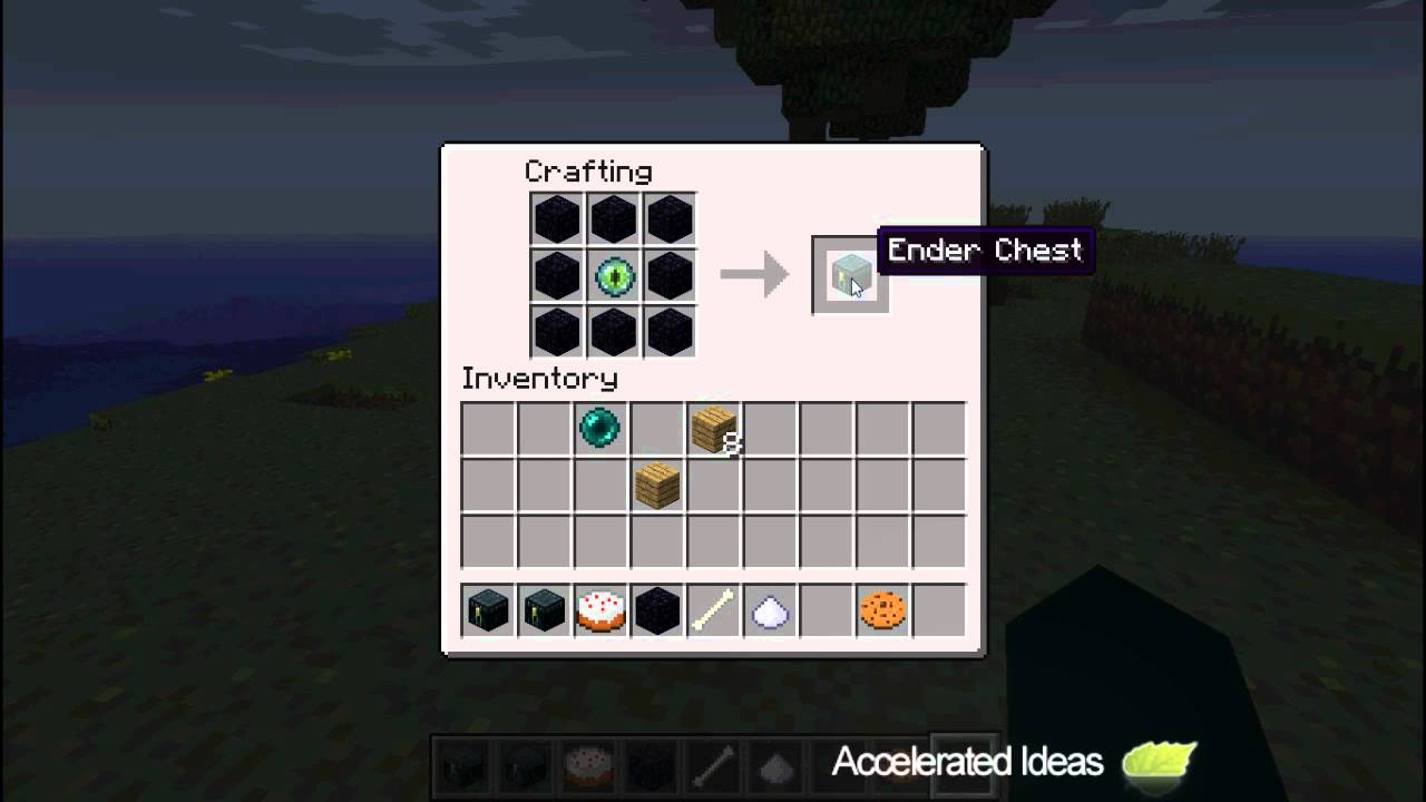 how to make a enderchest