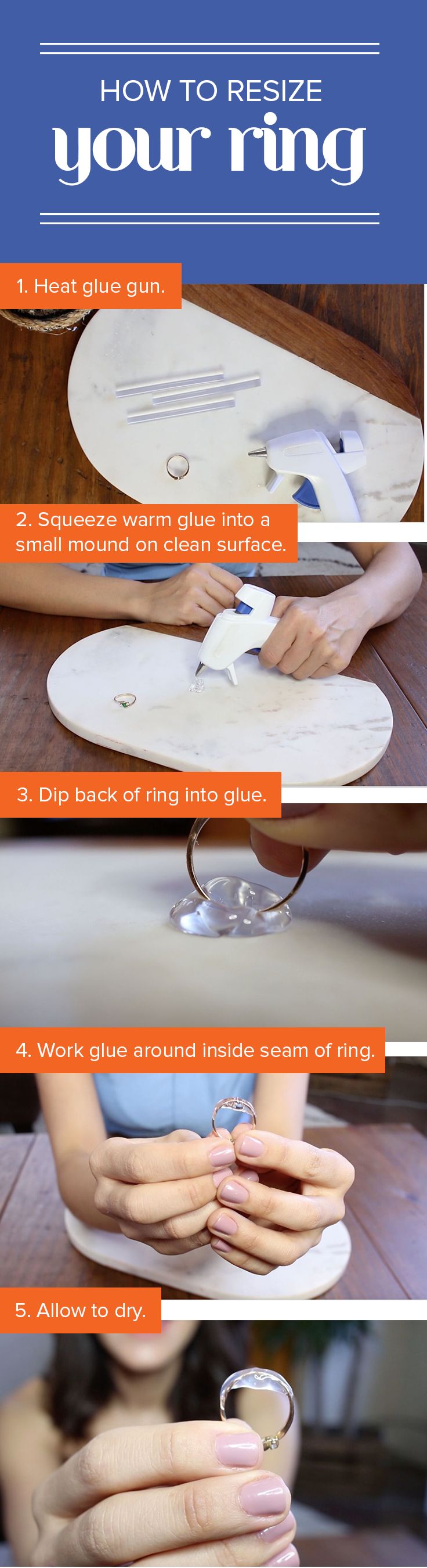 how to make a ring smaller