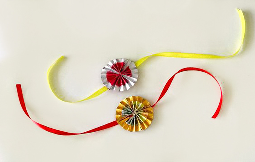 how to make rakhi at home easy and beautiful