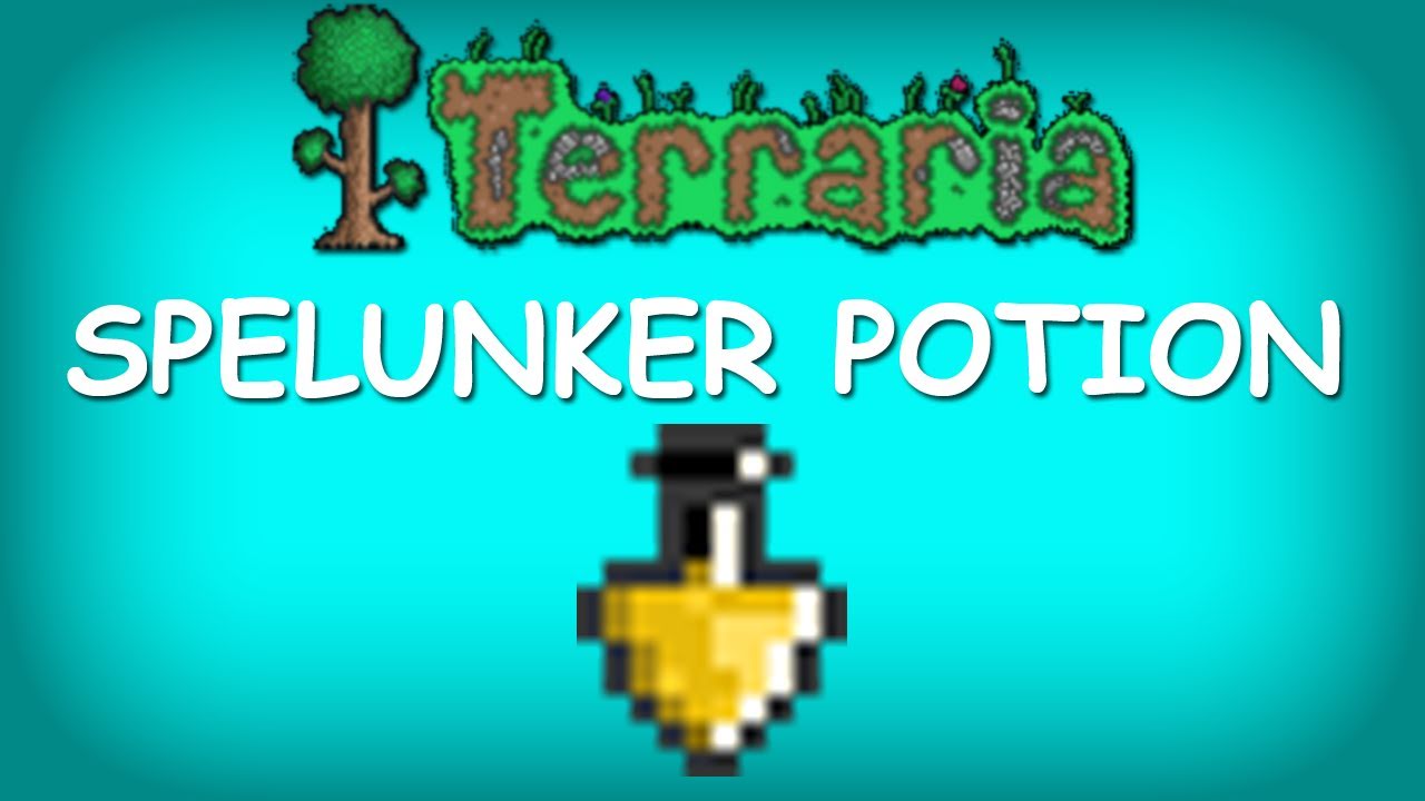 how to make spelunker potion