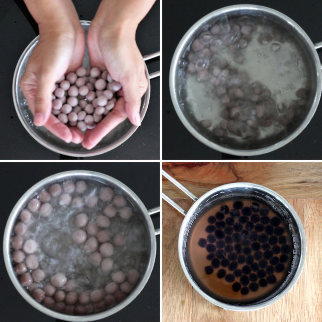 how to make tapioca pearls for bubble tea