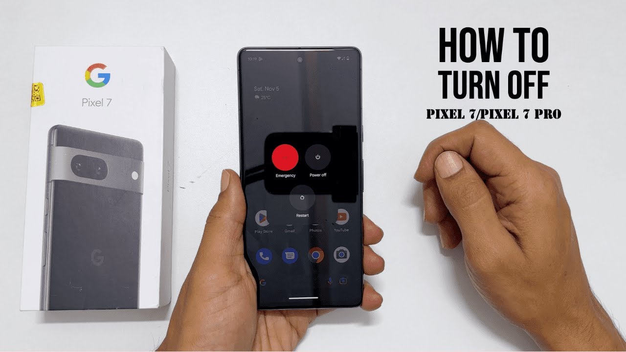 how to restart google pixel 7