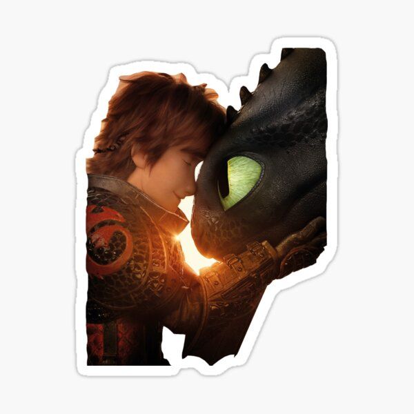 how to train your dragon stickers