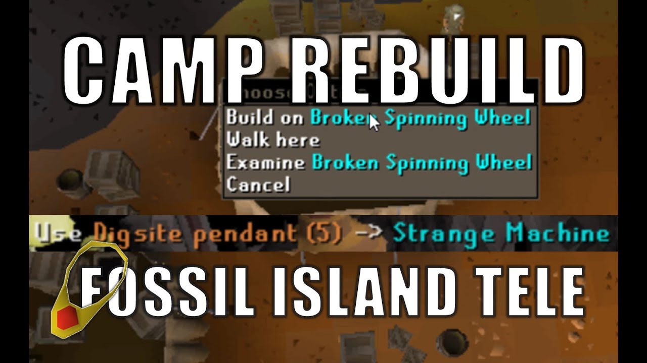 how to unlock fossil island teleport