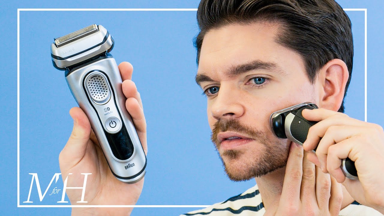 how to use a braun electric razor