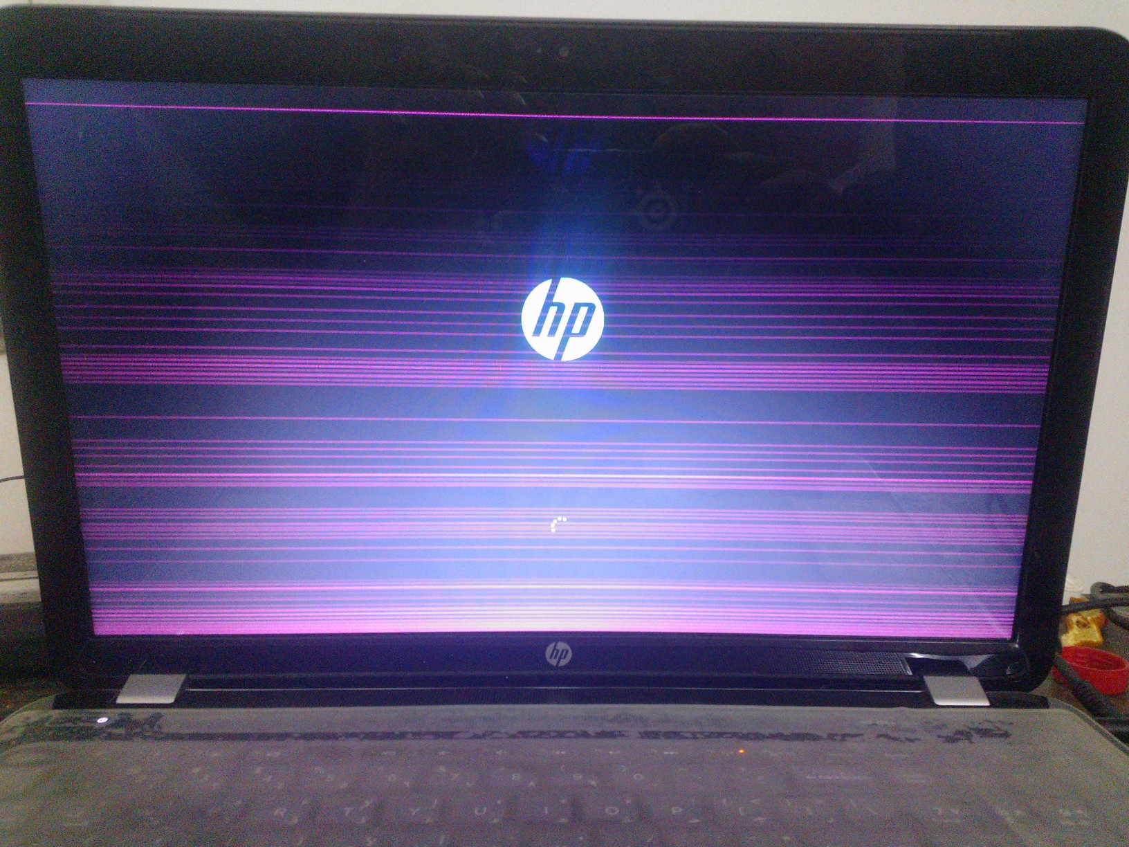 hp laptop flickering