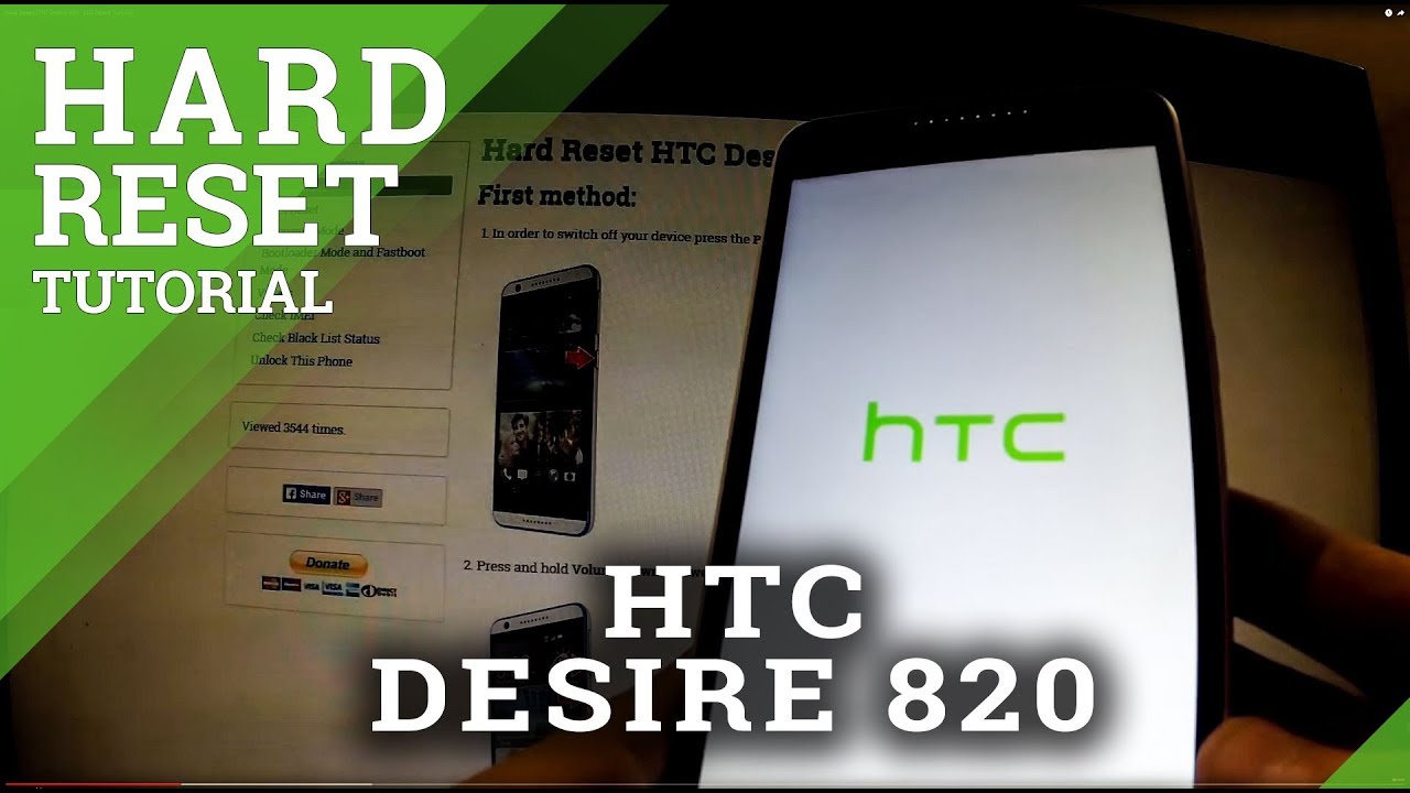 htc desire 820 restart