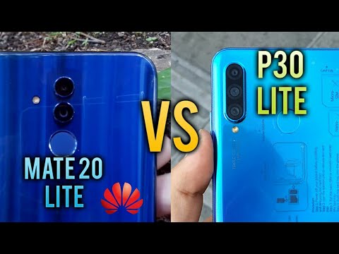 huawei mate 20 lite vs p30