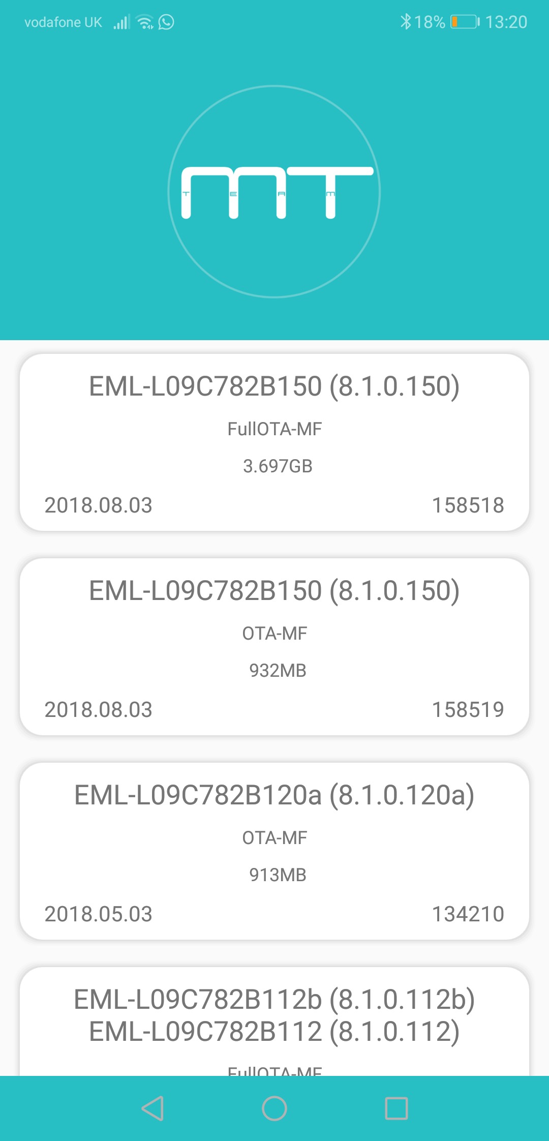 huawei p20 lite firmware finder