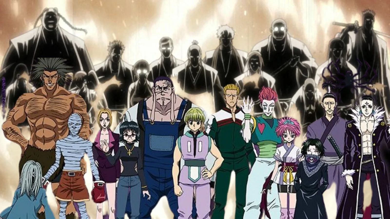 hunter x hunter phantom troupe members