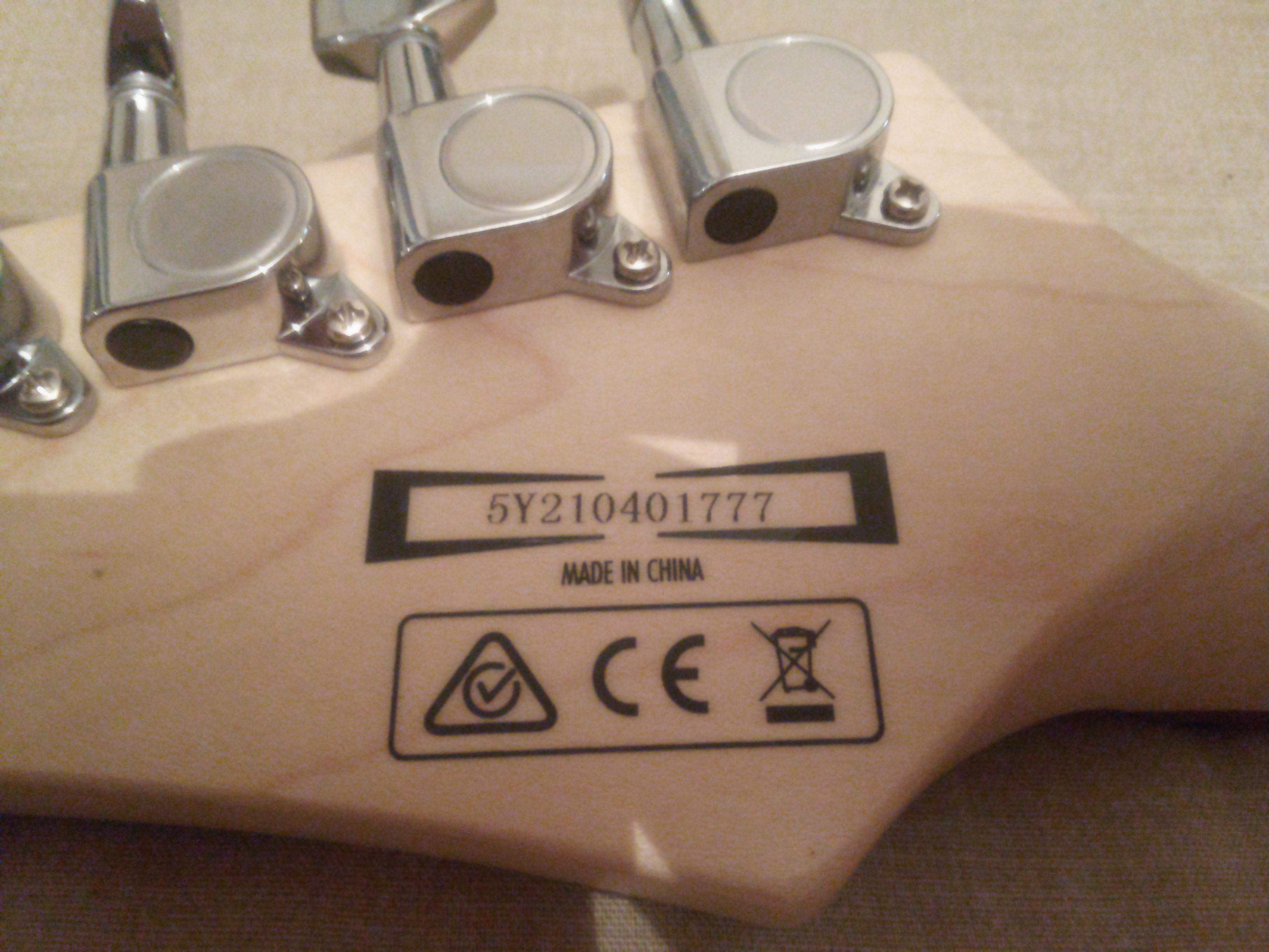 ibanez serial number