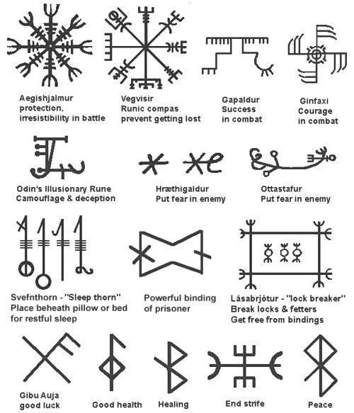 icelandic magical staves