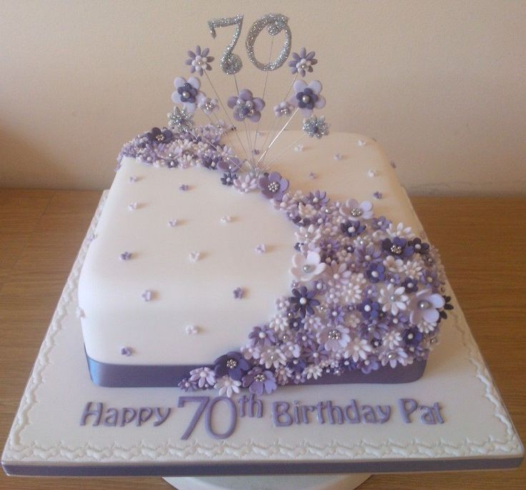 ideas for 70th birthday cake