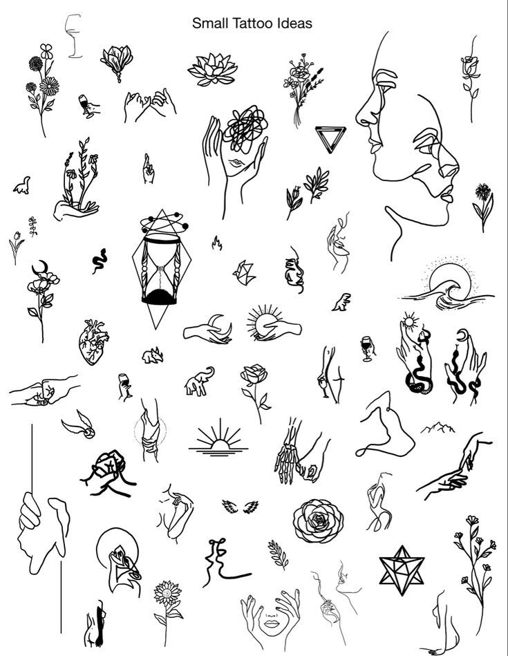ideas mini tattoos