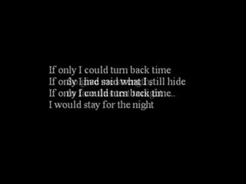 if you could turn back time lyrics