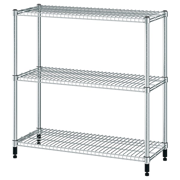 ikea metal shelf unit