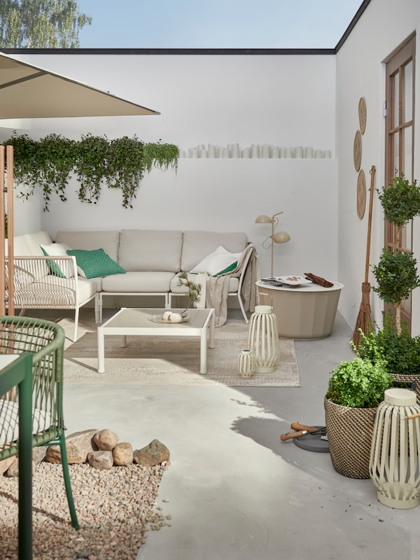 ikea outdoor setting