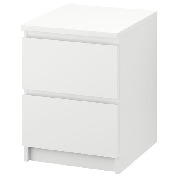 ikea white bedside table