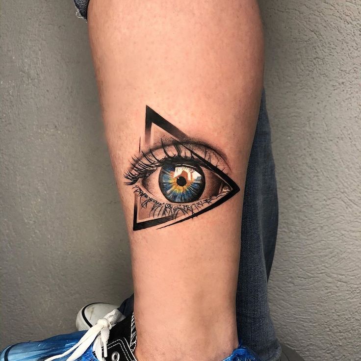 illuminati eye tattoo