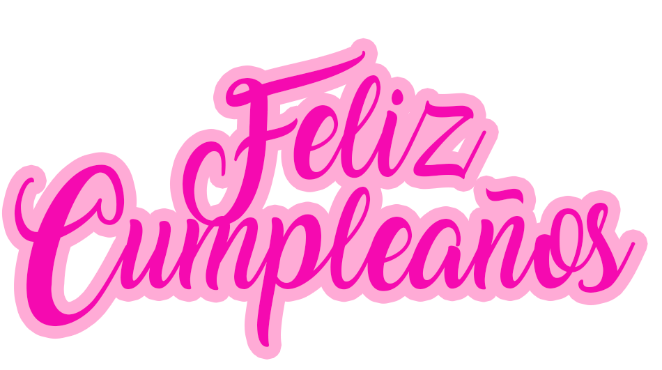 imagenes de letras de feliz cumpleaños